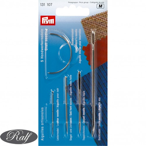 Set 5 ace de cusut - lucru manual finisaj argintiu - Prym 131107